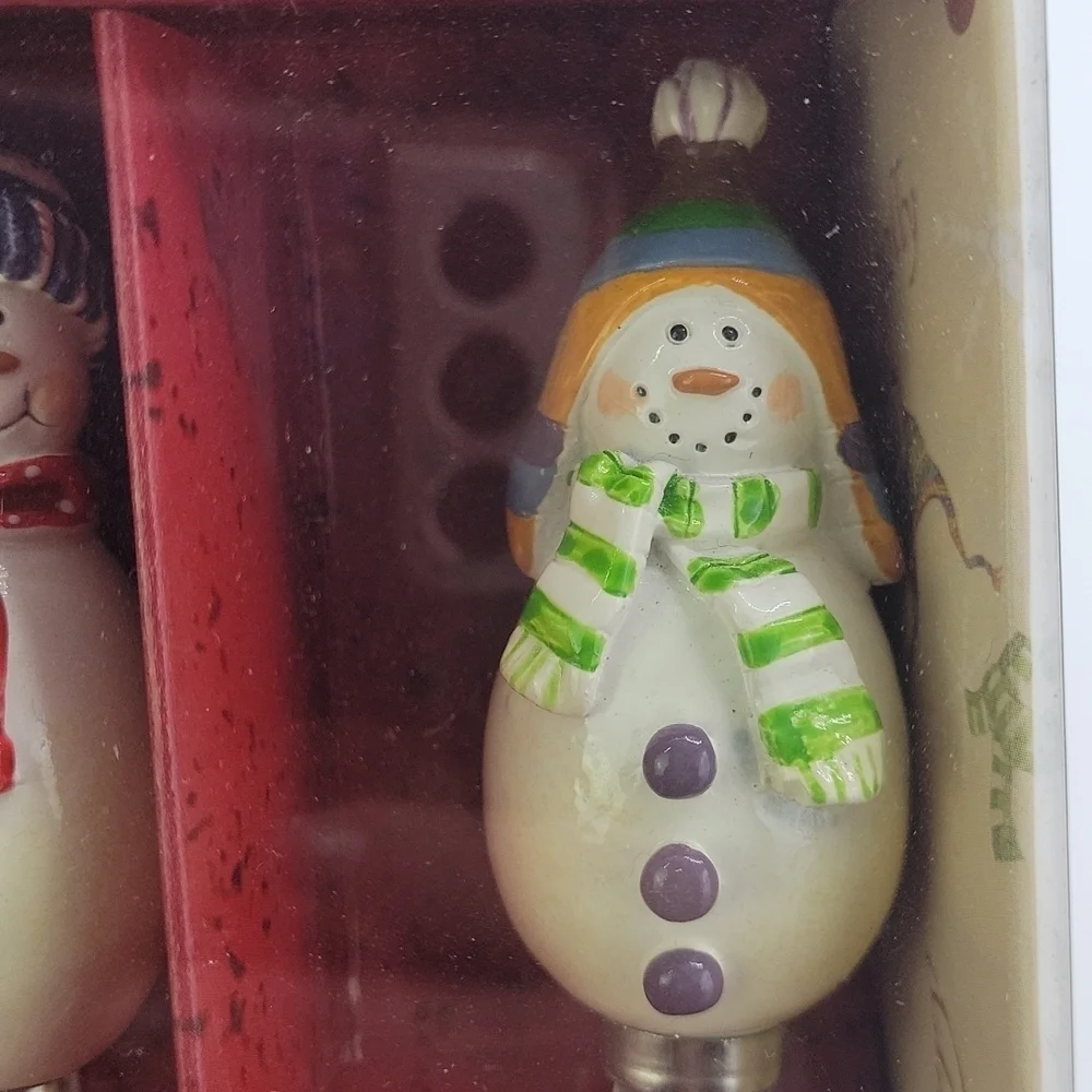 Oneida snowmen holiday